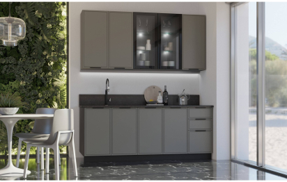 Кухня МДФ 2000/900 Николь