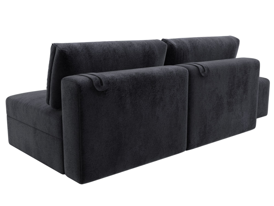 Диваны еврокнижки, Диван прямой модульный с пуфом Лига-060 НПБ, велюр TOWER