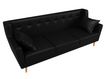 Прямой диван Брайтон 3, экокожа