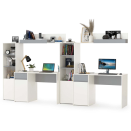 Уголок для учёбы двух школьников Торонто № 08