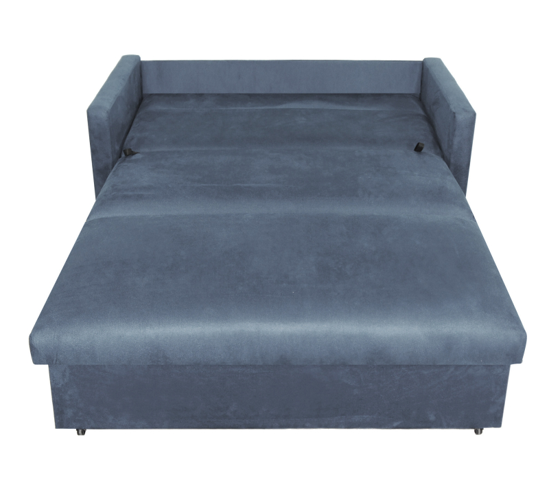 Диваны с ящиком для белья, Диван-кровать выкатной Идея 120 велюр