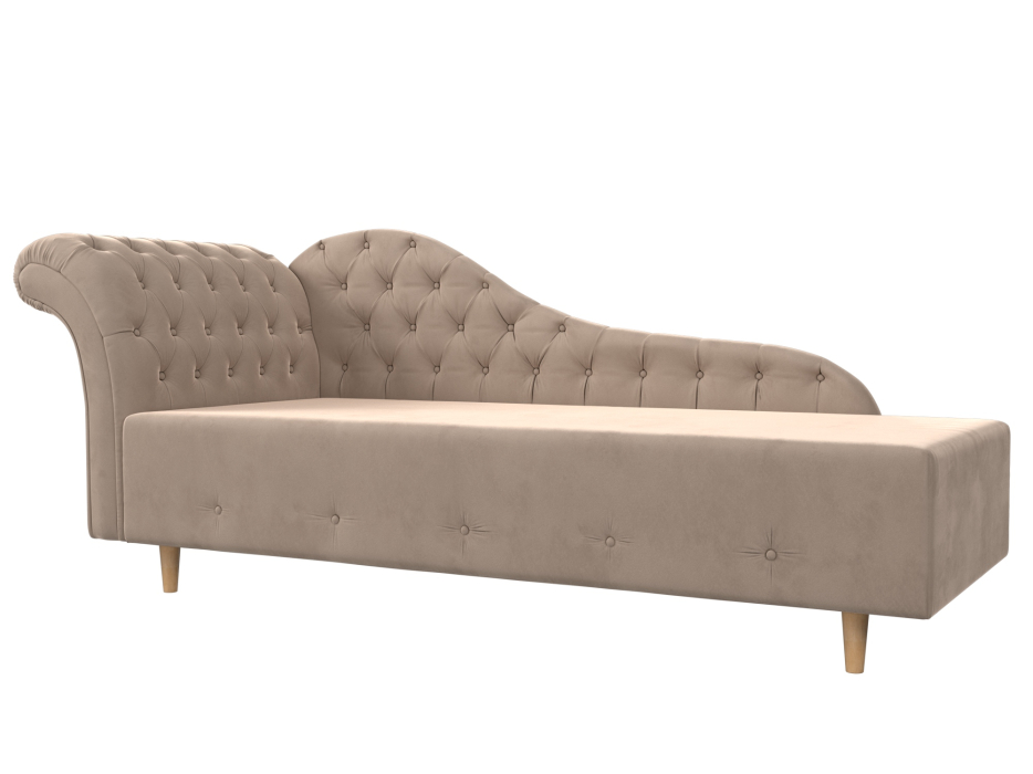 Кушетка диван, Кушетка Камерон левая, велюр