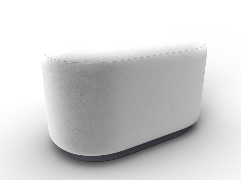 Пуфы дизайнерские, Пуф 007, велюр TOWER