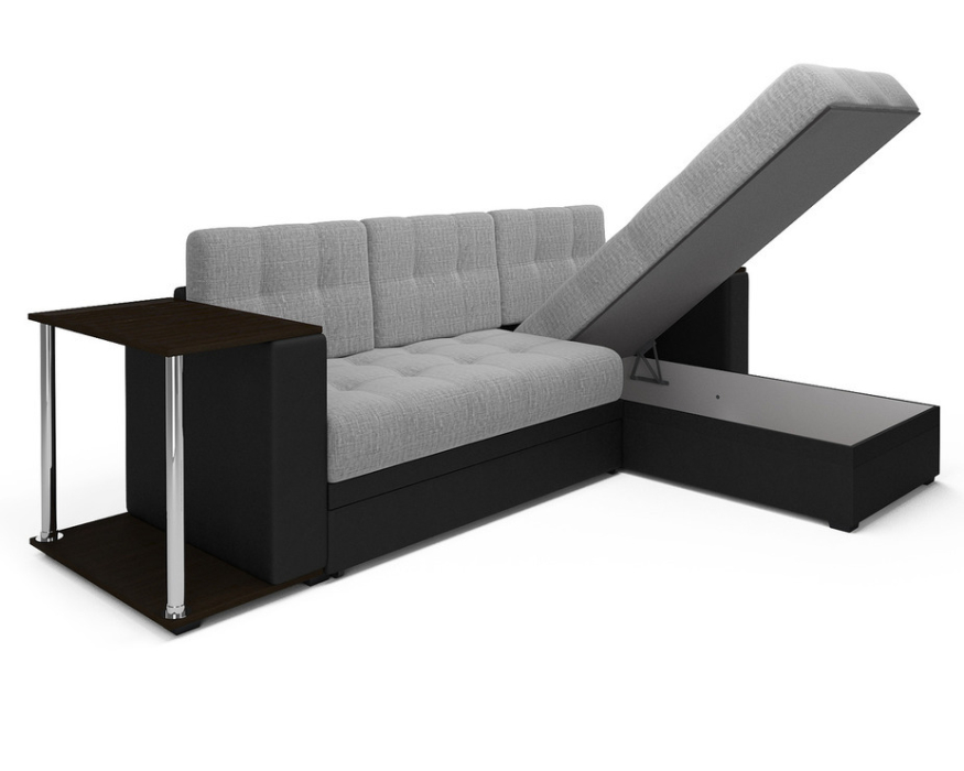 Диваны угловые в гостиную, Диван угловой Атланта (Рогожка)