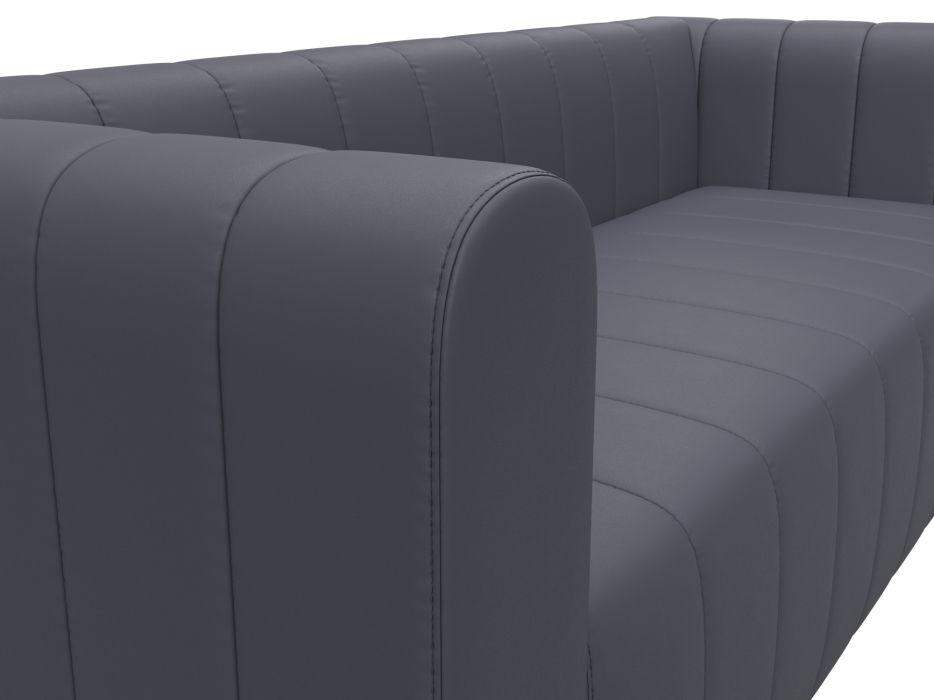 Диваны прямые кухонные, Диван прямой Лига-073, экокожа GRIFON