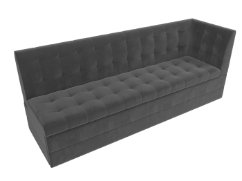 Кухонный диван Бриз с углом справа, велюр