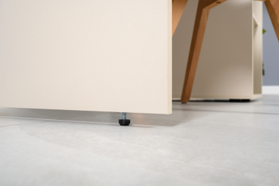 Письменный стол Лайт 12.163 с домашним креслом 103 серым