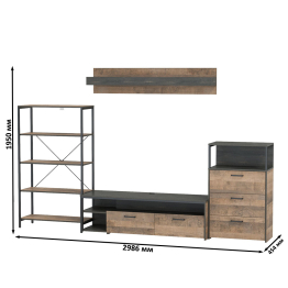 Мебель для гостиной Трувор комплектация № 83