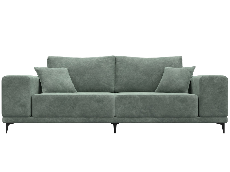 Диваны кровати со спальным местом, Диван прямой Льюес, велюр BRUT