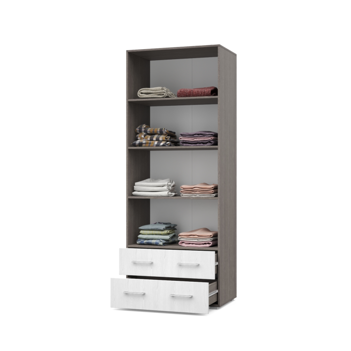 Шкафы двухстворчатые, Модульная система Ева Е23 Шкаф