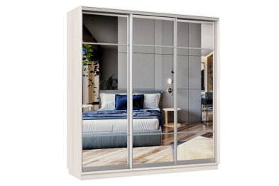 Шкаф-купе Премьер Лайт 35 (11;11;11) трехдверный