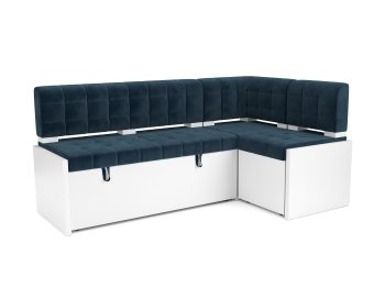 Диван угловой кухонный Ганновер (Велюр) 205х82х130 см