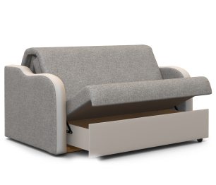 Диван-кровать Коломбо 140 экокожа/рогожка