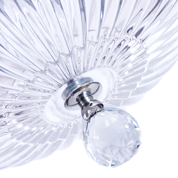 Люстра потолочная, Люстра потолочная LIANTO 40см прозрачный