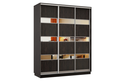 Шкаф-купе Премьер 21 (16;16;16) трёхдверный