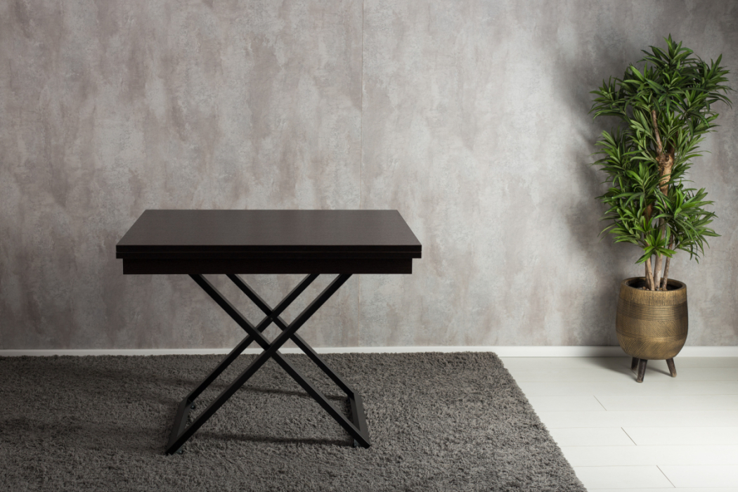 Столы-трансформеры, Стол трансформер Cross (черный)