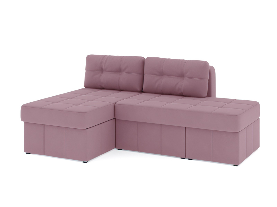 Диваны угловые в гостиную, Диван-кровать угловой Оливер Люкс еврокнижка-трансформер, велюр