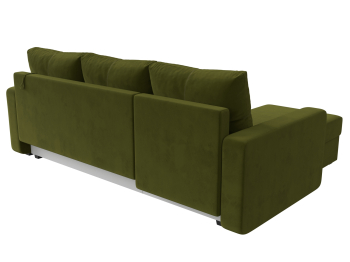 Угловой диван Ливерпуль Лайт левый угол, микровельвет