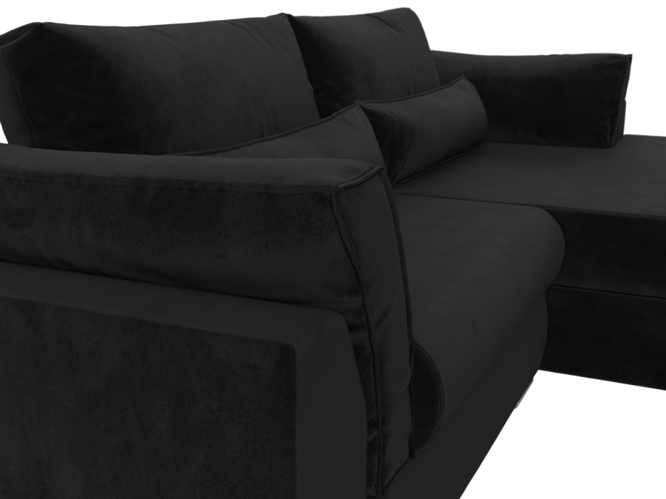 Диваны угловые в гостиную, Угловой диван Пекин угол правый, велюр