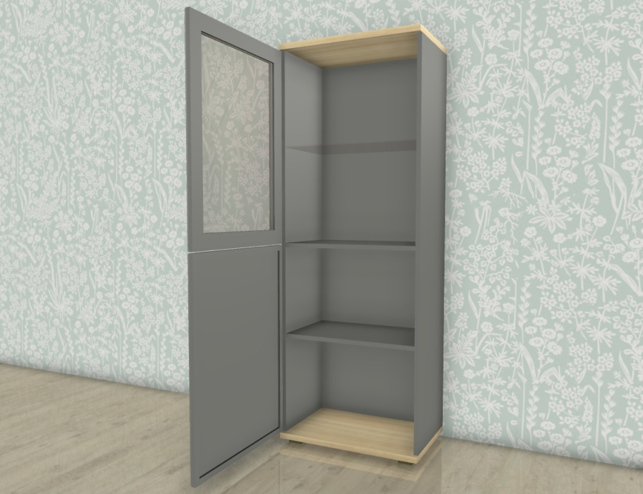 Шкафы одностворчатые, Модульная система Карина Шкаф ШК-1086
