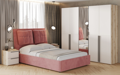 Шкаф для одежды (ПВХ) с полками Правый Арден 200.02