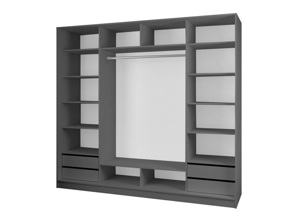 Шкафы распашные, Шкаф распашной Лорена КМ-4-4.6