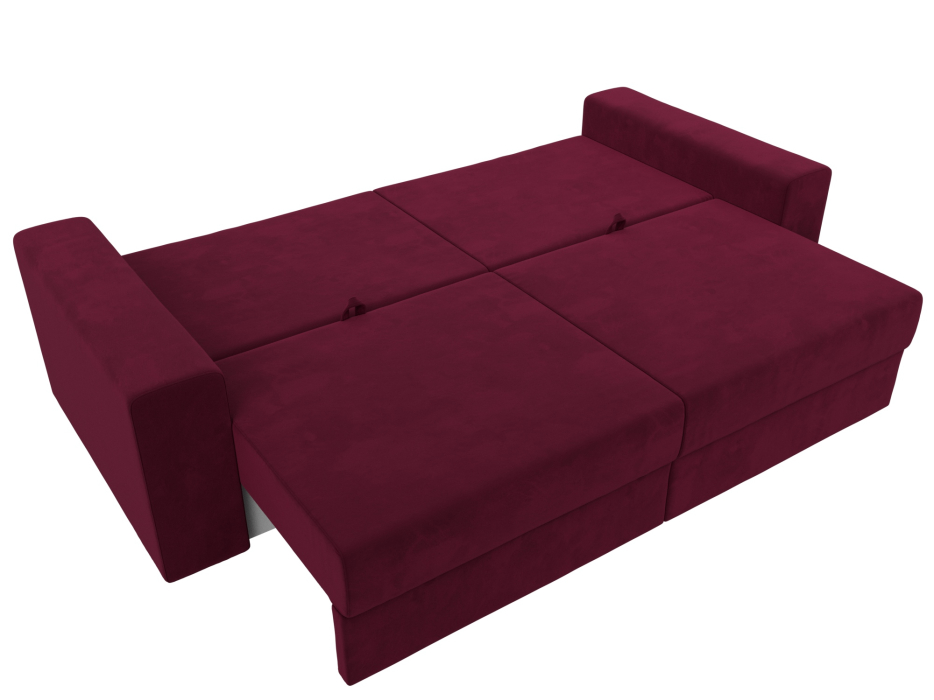 Диваны выкатные, Диван прямой Майами, микровельвет