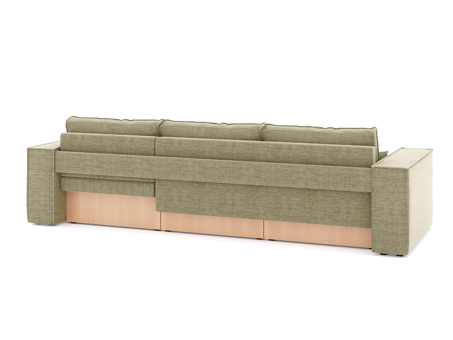 Диваны угловые в гостиную, Диван-кровать угловой Фостер Лофт, еврокнижка рогожка