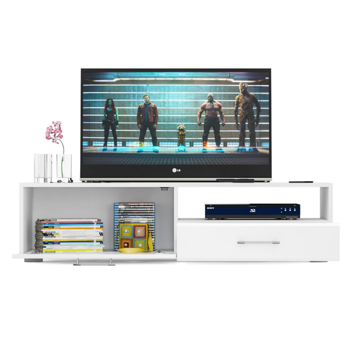 ТВ-тумбы, Тумба под ТВ СВК Ларго 1,4 Белый