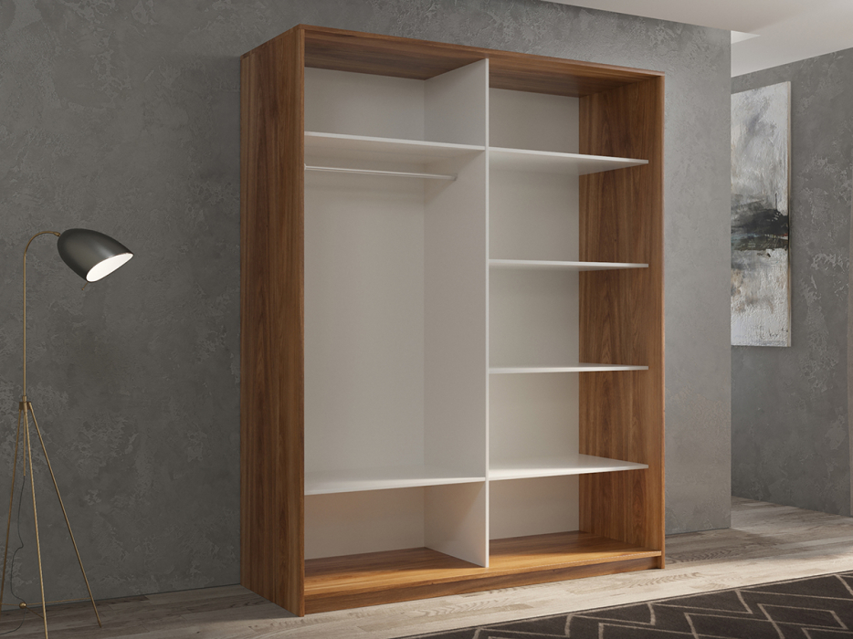 Для одежды, Шкаф-купе 2х дверный Лаурус 2 180х58