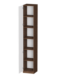 Распашной шкаф Лайф с полками 40*40*240 Дуб экспрессив