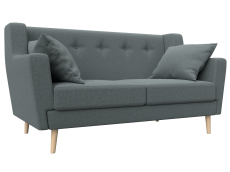 Диваны прямые кухонные, Диван кухонный прямой Брайтон 2, рогожка Амур