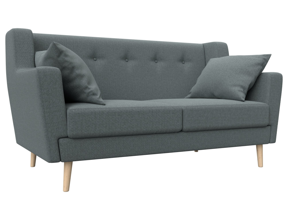 Диваны прямые кухонные, Диван кухонный прямой Брайтон 2, рогожка Амур