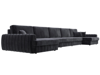 Диван П-образный Лига-057 НПБ МегаЛонг, велюр TOWER