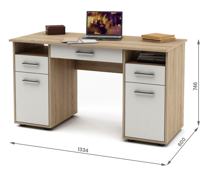 Прямые, Письменный стол Остин-5Я