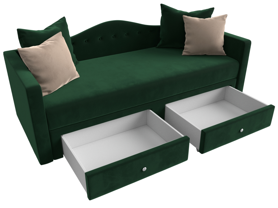 Детские диваны, Детский прямой диван Дориан, Велюр