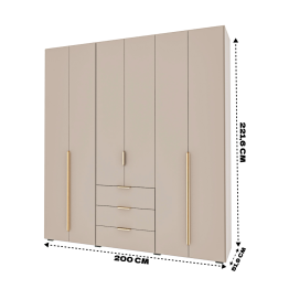 Шкаф распашной Фиеста Л 2000