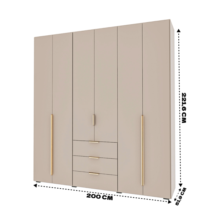 Шкафы распашные, Шкаф распашной Фиеста Л 2000