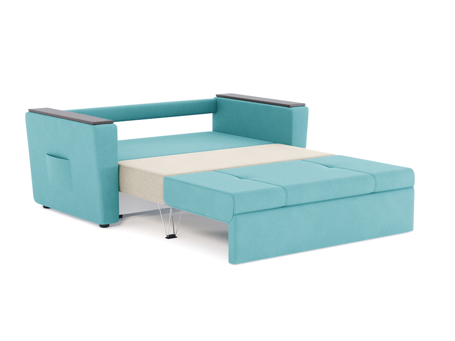 Диваны еврокнижки, Диван-кровать Дубай Майами еврокнижка-трехсекционная, велюр