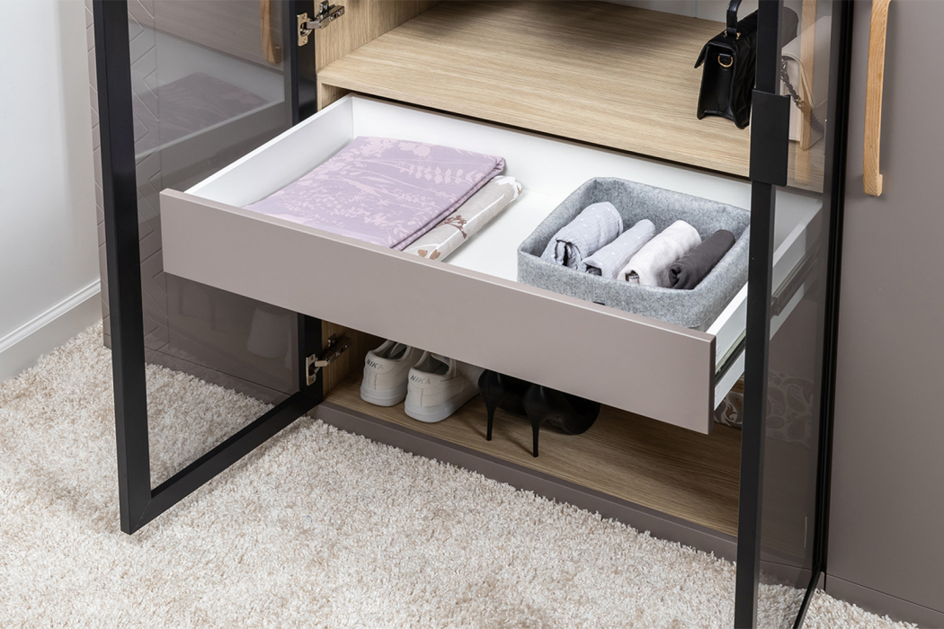 Шкафы распашные, Шкаф-витрина 16.395