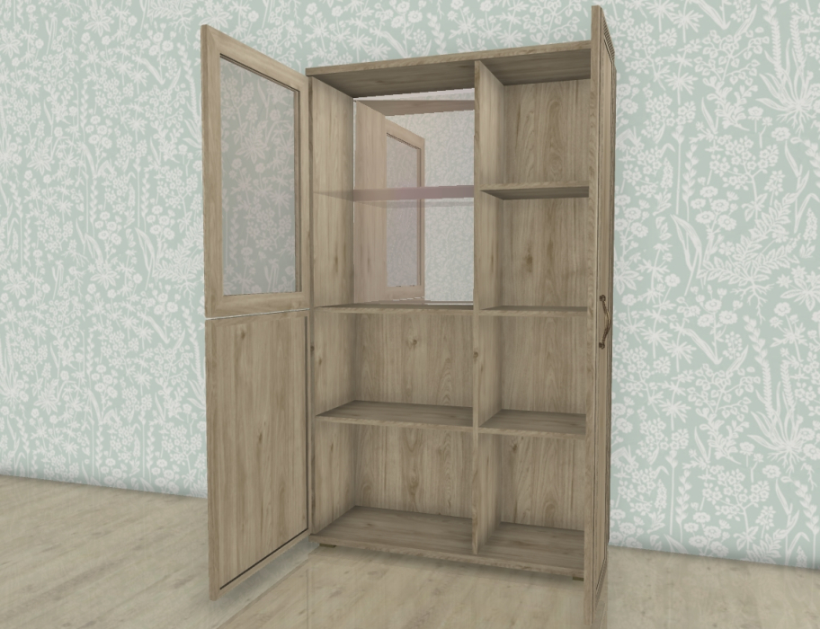 Шкафы двухстворчатые, Модульная система Карина Шкаф ШК-1084