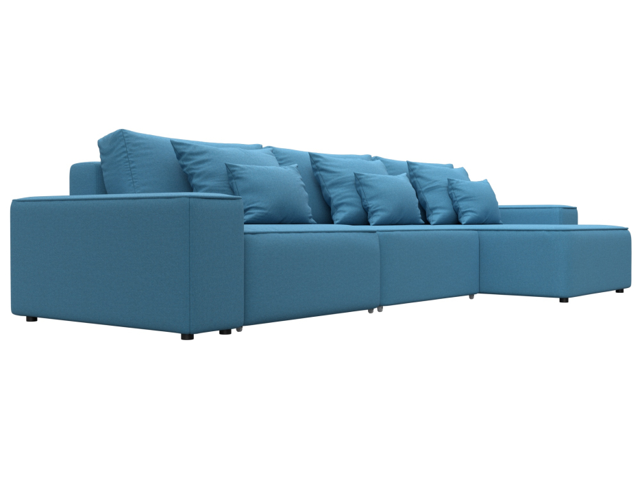 Диваны угловые в гостиную, Диван угловой Лига-074 угол универсальный, рогожка Амур