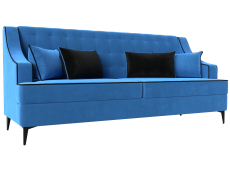 Дизайнерские диваны для гостиной, Прямой диван Марк, велюр