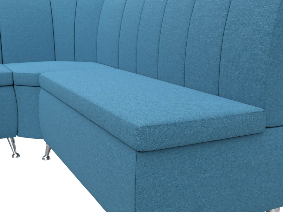 Диваны угловые кухонные, Диван кухонный угловой Кантри левый угол, рогожка Амур