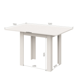 Стол обеденный раскладной СО 3