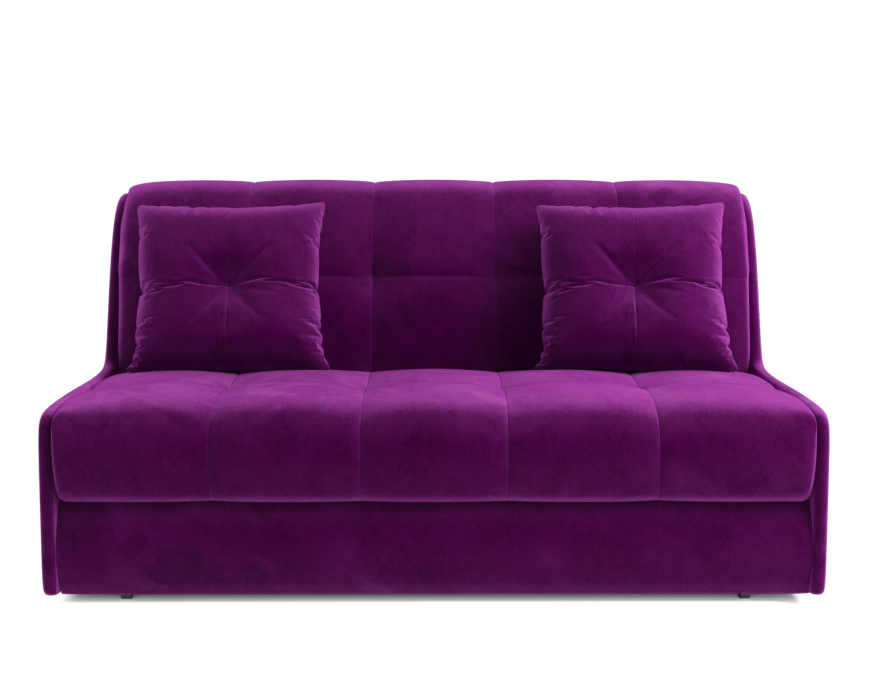 Диваны с ящиком для белья, Диван аккордеон Барон №2 НПБ 180х200 Микровелюр