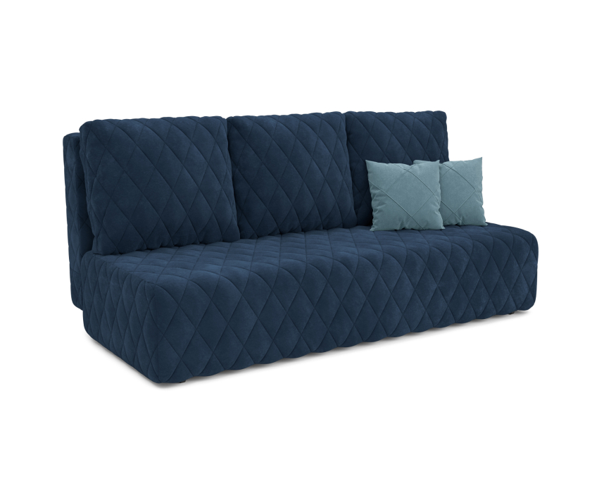 Диваны еврокнижки, Диван прямой еврокнижка Роял (Велюр)