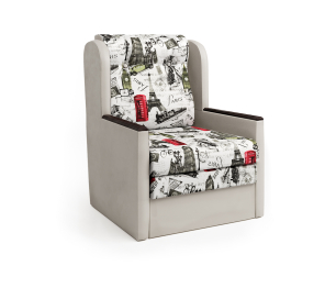 Кресло-кровать Классика Д, экокожа/велюр