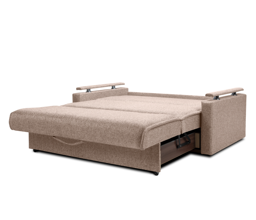 Диваны с ящиком для белья, Диван-аккордеон 1,0, рогожка