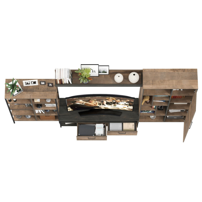 Стенки для гостиной, Мебель в гостиную лофт Трувор № 71